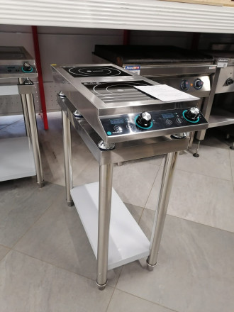 Плита индукционная HURAKAN HKN-ICF70D2V + Подставка для плиты индукционной HURAKAN HKN-ICF70D2V-ST