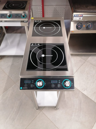 Плита индукционная HURAKAN HKN-ICF70D2V + Подставка для плиты индукционной HURAKAN HKN-ICF70D2V-ST