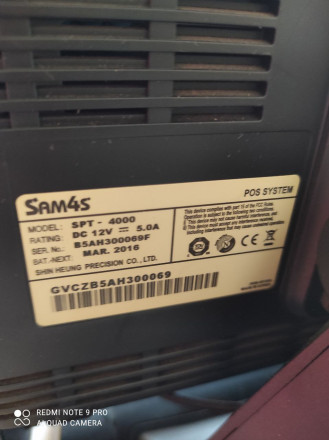 POS-компьютер моноблок Sam4s SPT-4000 POS-компьютер моноблок Sam4s SPT-4000